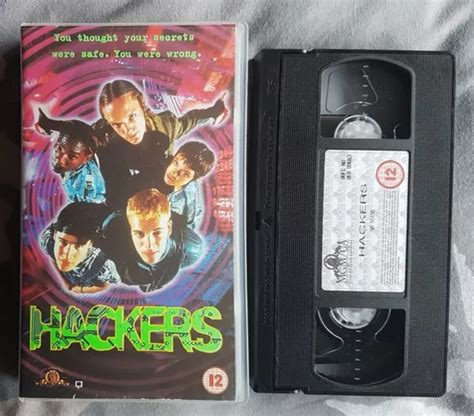 Hackers Vhs Jonny Lee Miller Angelina Jolie Matthew Lillard