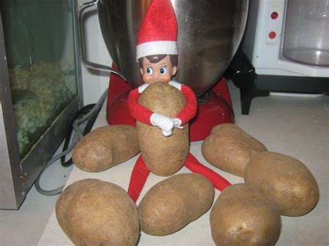 I Guess He Wants Mashed Potatoes Elf On The Shelf Holiday Decor Decor