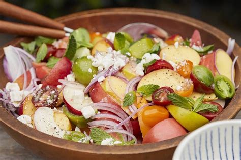 Summer Stone Fruit Salad What S Gaby Cooking