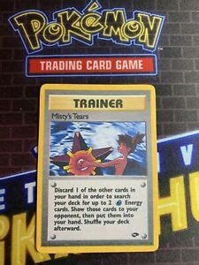 Naked Mistys Tears Banned Pokemon Trainer Card Art Custom Orica