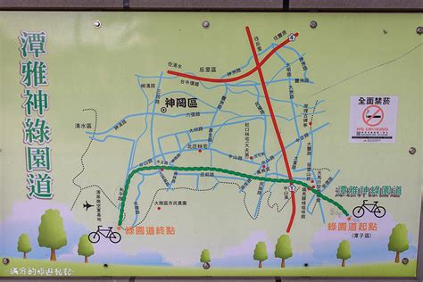 潭子》潭雅神綠園道自行車道 騎鐵馬遊台中 攝影人必拍s彎道 輕旅行 2023