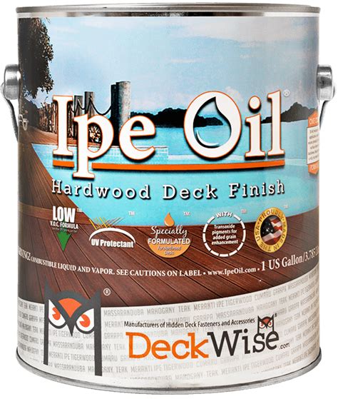 Deckwise Ipe Oil Tarheel Wood Treating