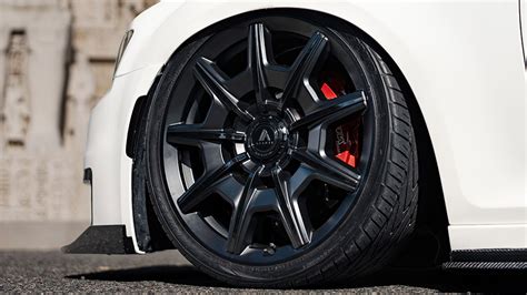 Asanti Wheels Abl Esquire Satin Black With Gloss Black Face Rims