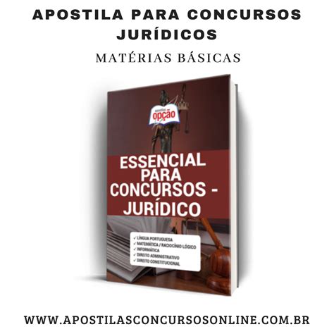 Apostila Preparatória para Concursos da Apostilas Opção abordando o