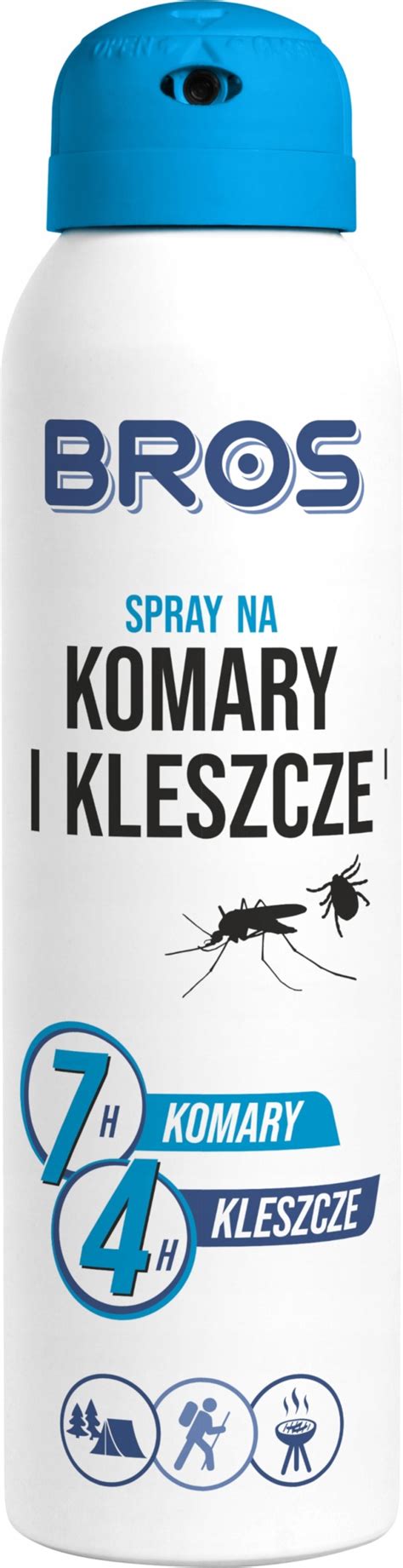 Rozpylacz Aerozol Przeciwko Kleszczom Komarom Bros 0 086 Kg 90 Ml