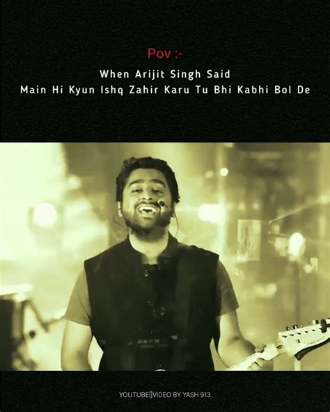 Main Hi Kyun Ishq Zahir Karu Tu Bhi Kabhi Bol De Singh Singing Whatsapp