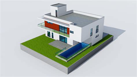 Modern House Sketchup