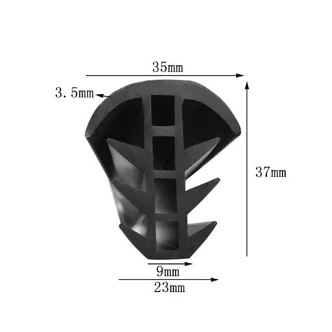 Solar Pv Panel T Shape Epdm Rubber Seal Strip Solar Panel Seam Gasket