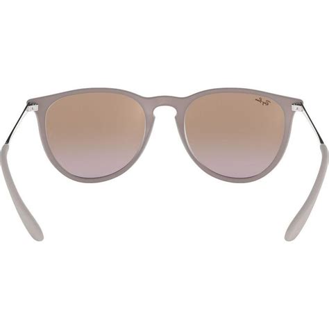 Ray Ban Erika Classic Rb4171 Dark Rubber Sandbrown Zip