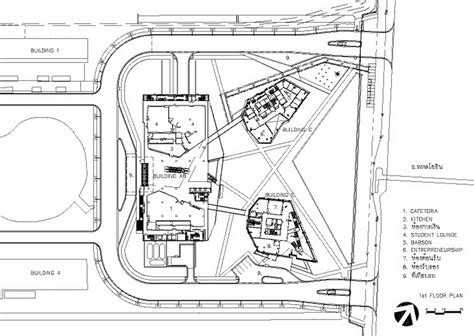 Bangkok University Landmark Complex Architects 49