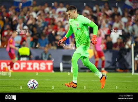 Croatia Goalkeeper Dominik Livakovic During The UEFA Nations League