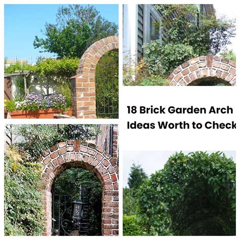 18 Brick Garden Arch Ideas Worth to Check | SharonSable