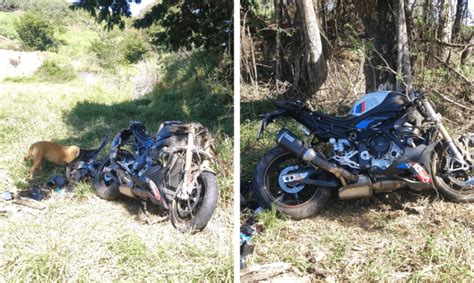 Motociclista Morre Após Perder O Controle E Bater Em árvore Em Rodovia