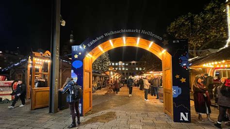 Heilbronn im Lichterglanz Käthchen Weihnachtsmarkt eröffnet