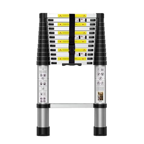 M Aluminium Telescopic Straight Ladder By Ce En Certificate