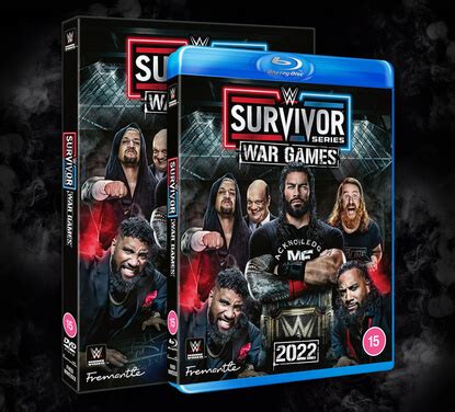 WWE Survivor Series War Games DVD Gets Official Cover Artwork, 40 ...