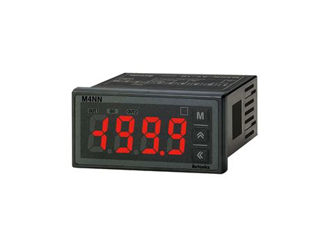 Autonics M4NN DV 1N Compact Digital Panel Meter DC Voltage 5 24VDC