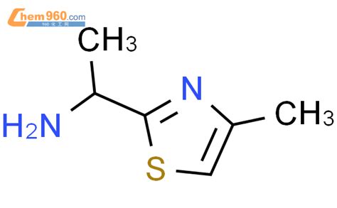 538328 18 6 1 4 Methyl 1 3 thiazol 2 yl ethanamineCAS号 538328 18 6 1