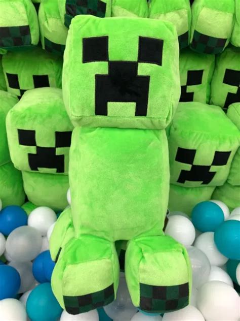 OFFICIAL MINECRAFT CREEPER Super Big Plushie Toy 40cm Toreba Japan