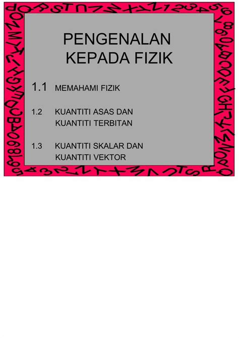 PDF Pengenalan Fizik Form 4 DOKUMEN TIPS