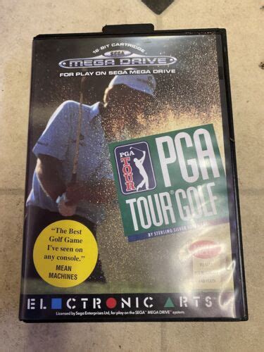 Pga Tour Golf Sega Mega Drive With Manual Tested And Working Ebay