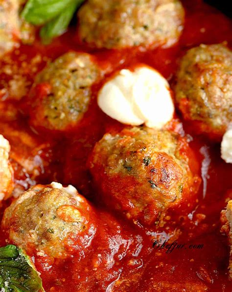 Italian Style Ricotta Meatballs Chefjar