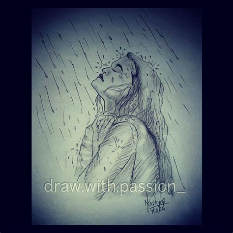 How To Draw A Girl In The Rain