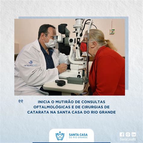 Inicia Mutir O De Consultas Oftalmol Gicas E Cirurgias De Cataratas Na