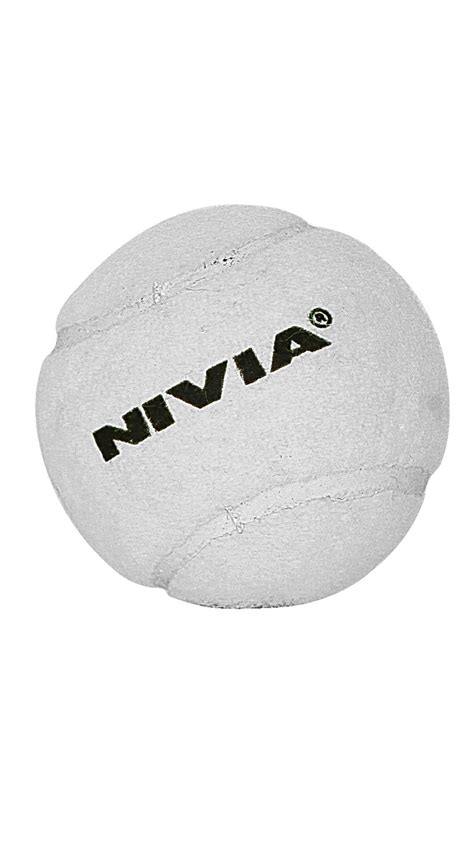 Nivia Heavy Tennis Ball Cricket Ball Pack 6 Balls White In Nepal At