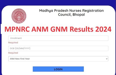 MPNRC Result 2024 Know How To Check ANM GNM Results At Mpnrc Mp Gov In