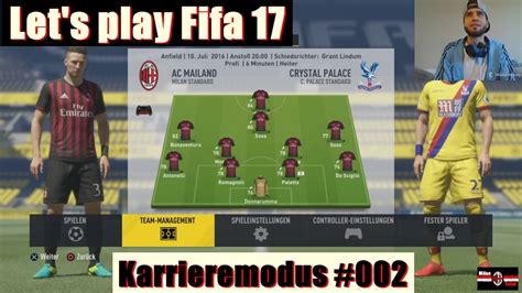 Let S Play Fifa 17 Karrieremodus AC Milan 002 YouTube