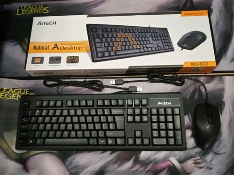 A4tech Keyboard And Mouse Computers And Tech Parts And Accessories