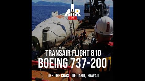 Flight Recorders And Wreckage Of Transair Flight 810 Cargo Jet