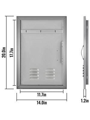 Vevor Outdoor Kitchen W X H Inch Wall Construction Stainless Steel