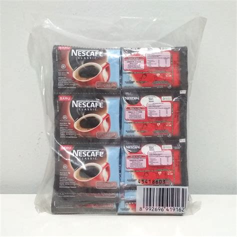 Jual NESCAFE Classic Sachet Isi 60 Sachet Shopee Indonesia