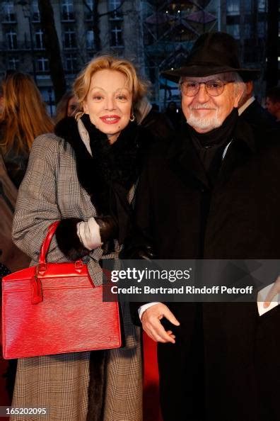 Caroline Silhol And Husband Jean Louis Livi Attend Des Gens Qui