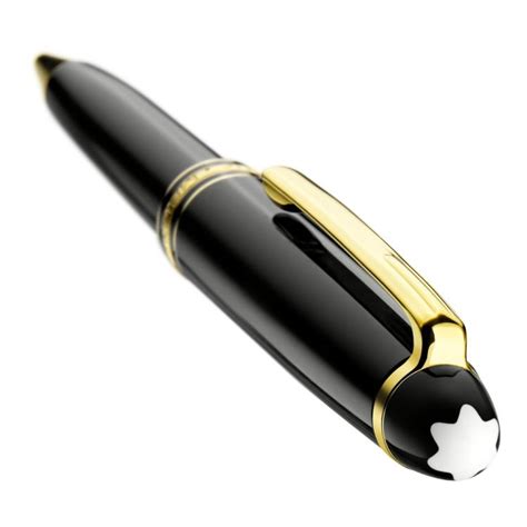 Montblanc Meisterstuck Classique Ballpoint Pen With Gold Trim