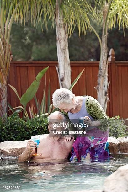 Couple Hot Tub Garden Photos And Premium High Res Pictures Getty Images