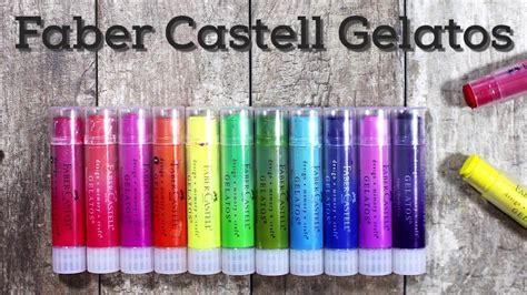 Faber Castell Gelatos With Ingrid Blackburn Youtube