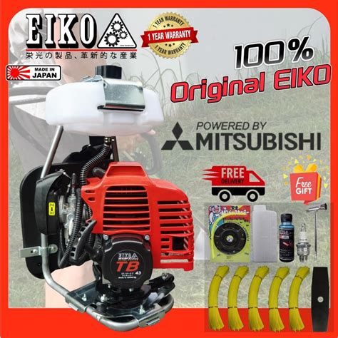 Mitsubishi Tb43 Original Engine Eiko Brush Cutter Grass Cutter Mesin