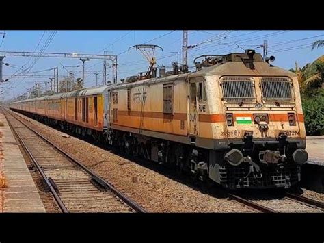 High Speed Tejas Exp With BRC WAP 7 Towards Mumbai IR YouTube