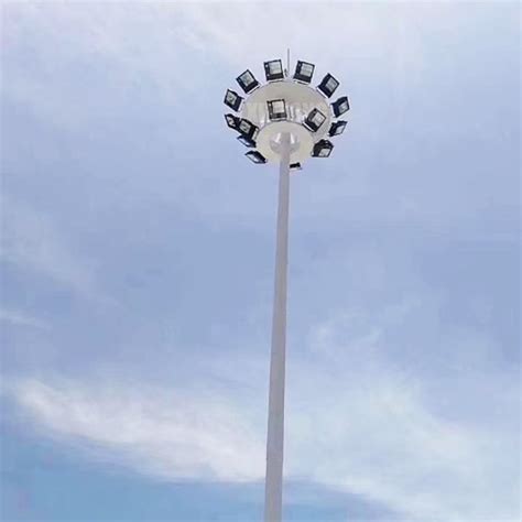 Aluminium Round 20 Meter High Mast Tower For Outdoor 12 M At Rs