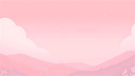 Pink Sky Landscape Minimalist Desktop Wallpaper - Download in 4K