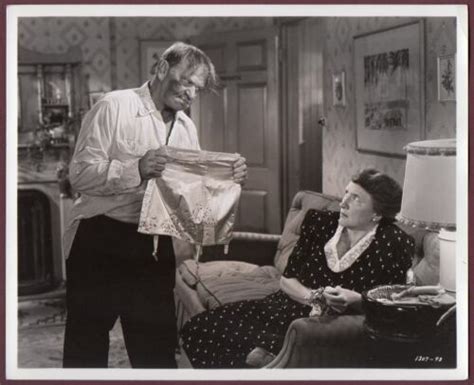 Wallace Beery Girdle Buckshot Holes Marjorie Main Orig Photo Rationing