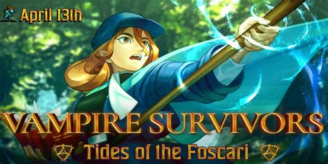 Vampire Survivors Lance Aujourdhui Son Second Dlc Tides Of The