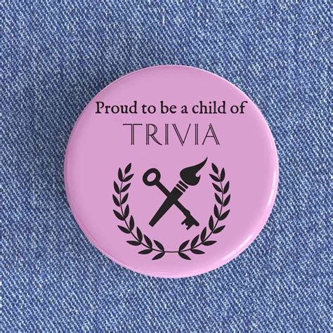 Child Of Trivia Badgemagnet Nowstalgia