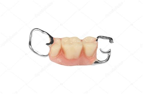 Denture Crown Bridge False Teeth — Stock Photo © Lekcej 8067432