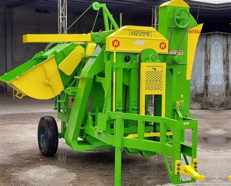 Fully Automatic Groundnut Mungfali Thresher Natraj Agro Industries