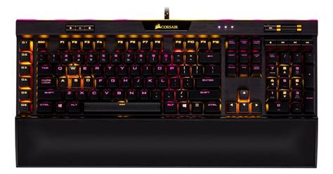 Corsair K95 RGB PLATINUM SE Full Sized Black Gold Wired Mechanical