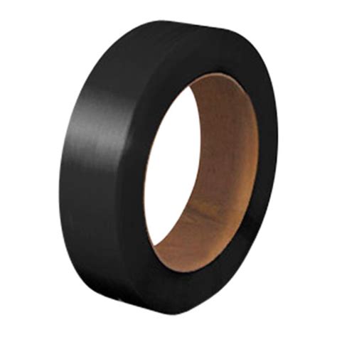 1/2" x 7200' Polypropylene Strap -.031 Black - 16 x 6 Core - Subotnick ...